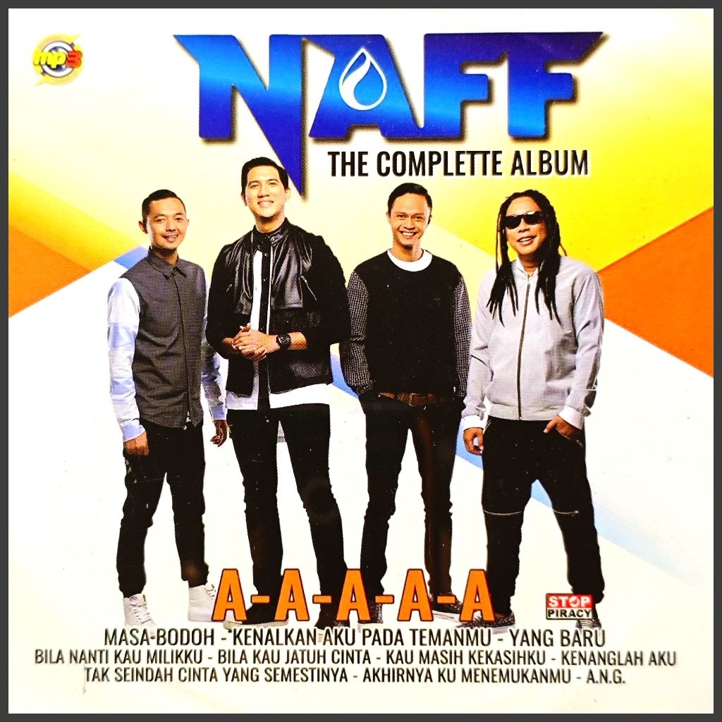 Kaset MP3 Audio Lagu Pop Indonesia Naff - Armada Album Edisi Pilihan Terpopuler