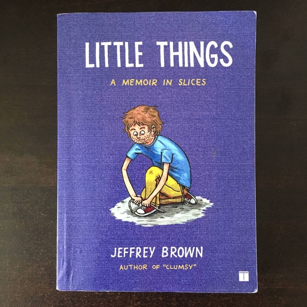 PRELOVED - JEFFREY BROWN : Little Things “A Memoir in Slices” Buku English Graphic Book