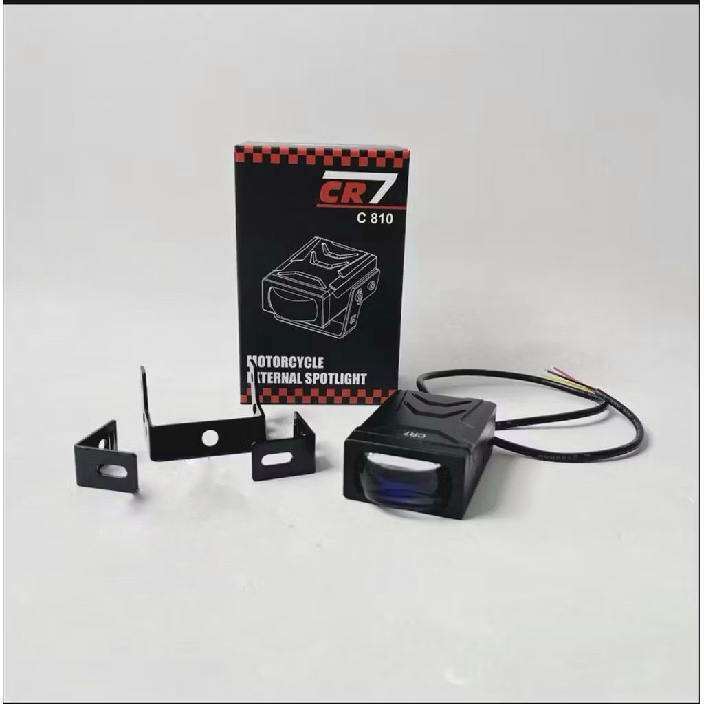 CR7 Lampu Tembak Mini Biled 3 Warna C810 Full Aluminium Waterproof