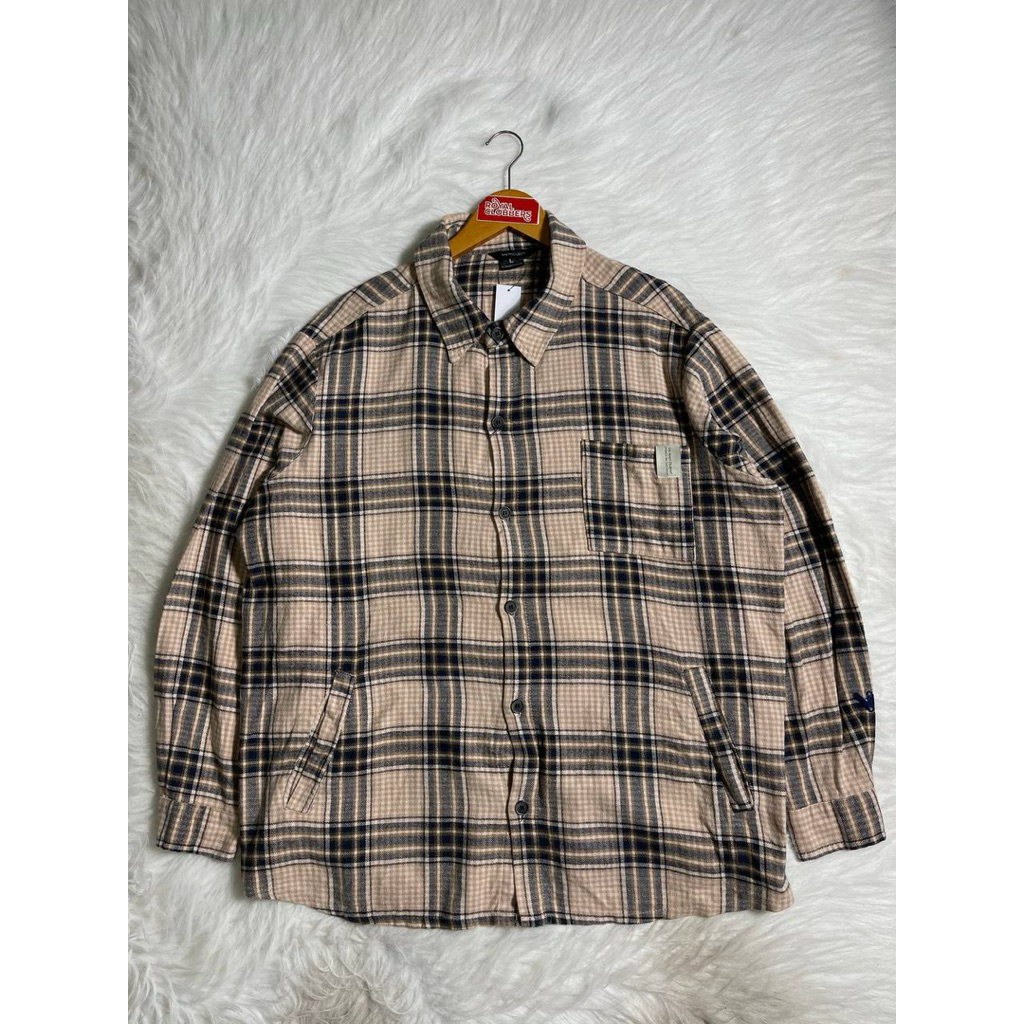 Kemeja flanel wv project second (4001)