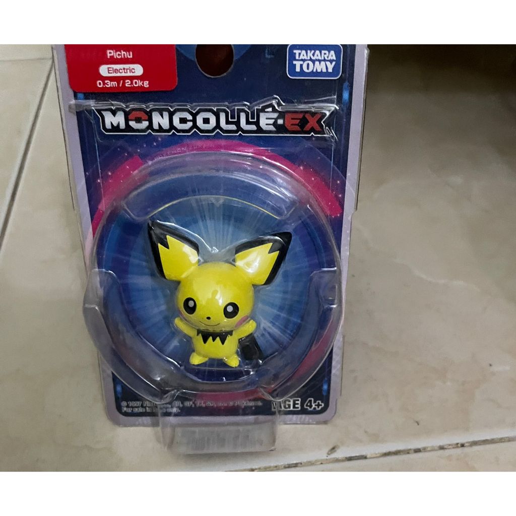 Moncolle Pichu 4cm Moncolle Pikachu ORIGINAL LIMITED EDITION