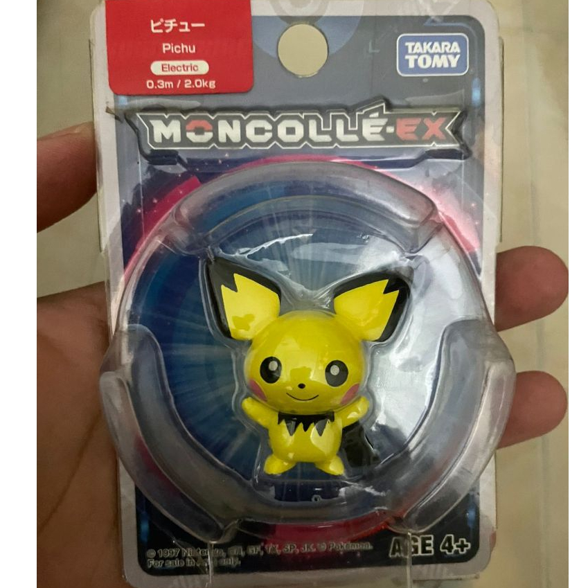Moncolle Pichu 4cm Moncolle Pikachu New Ori