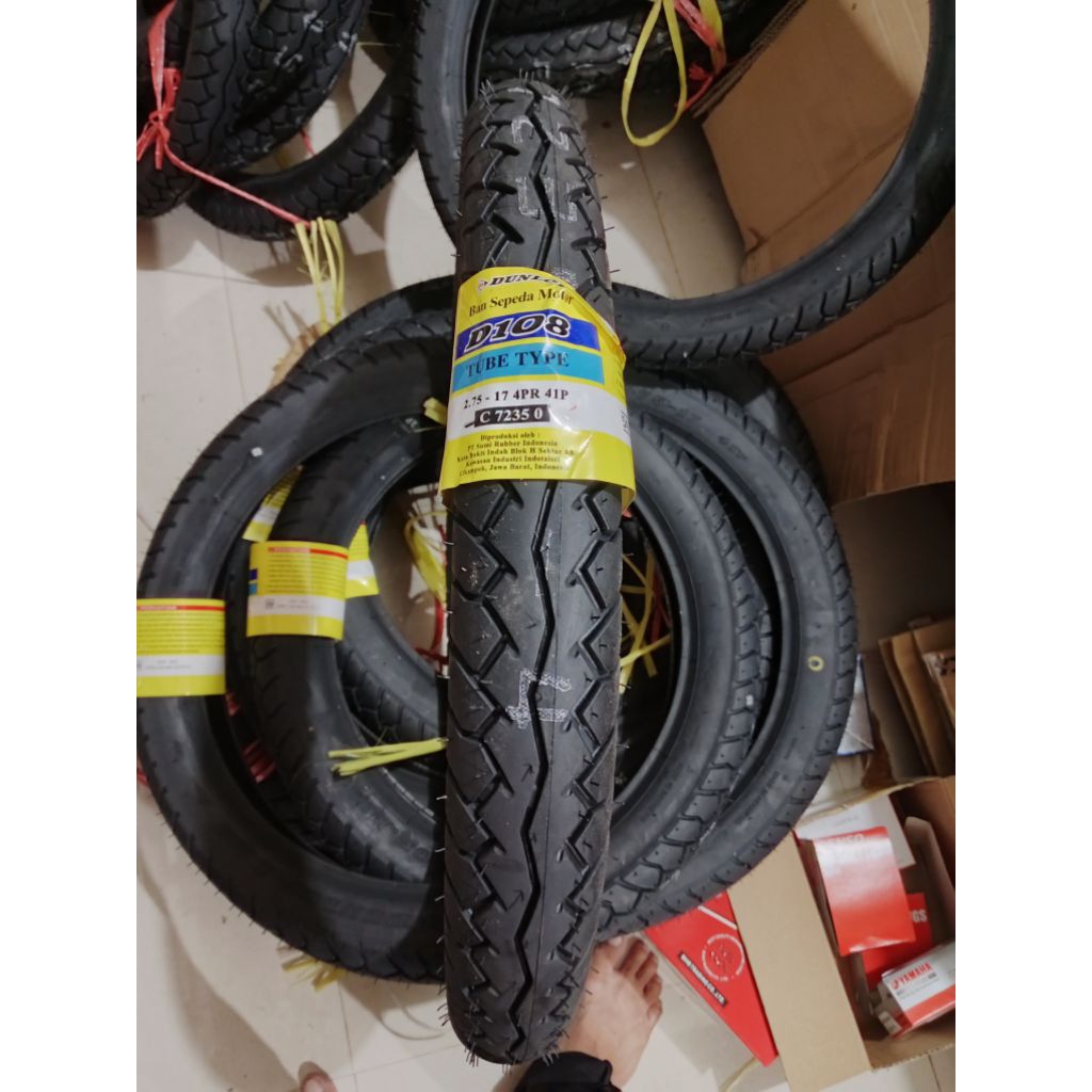 Ban dunlop 275-17 D108 Tubetype