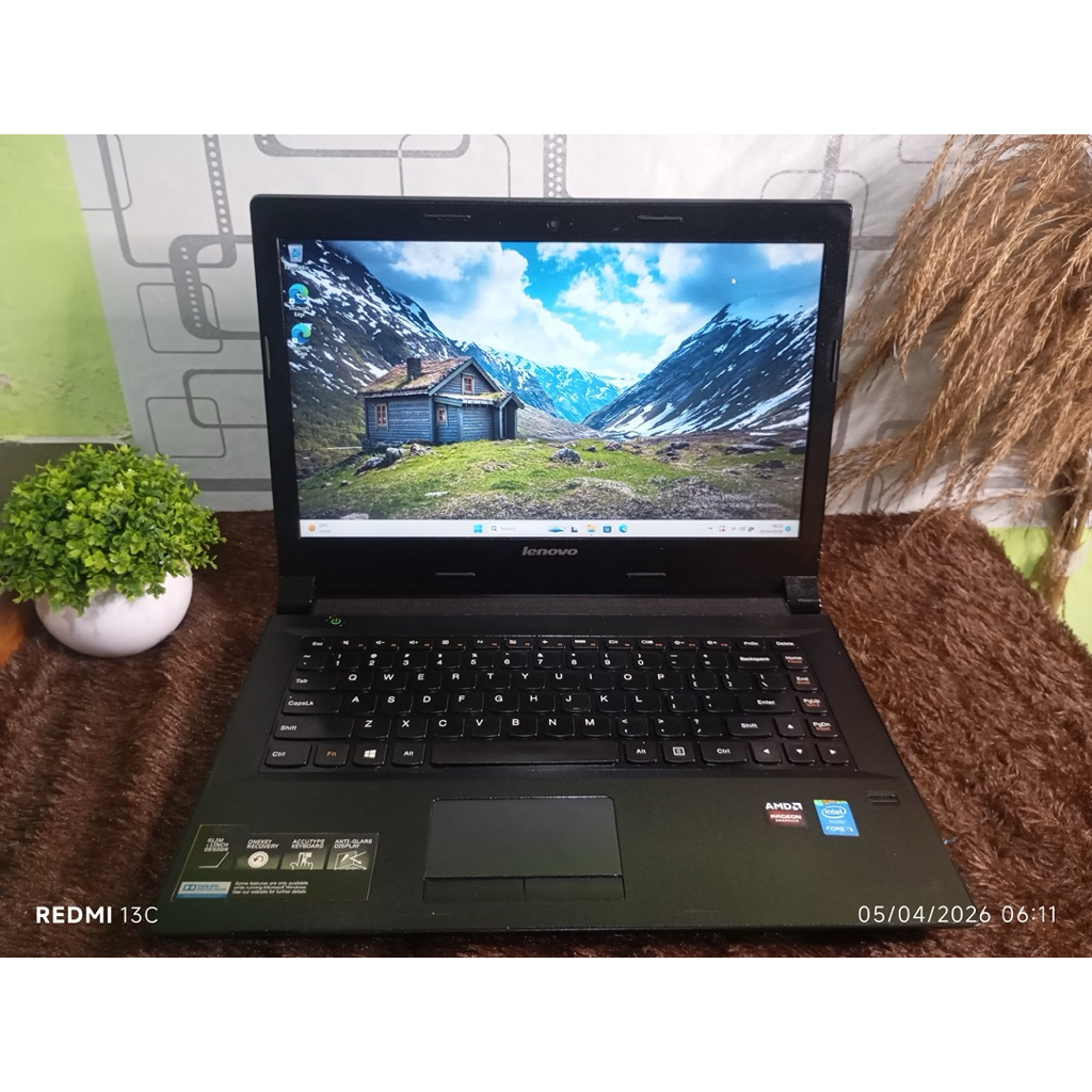 Laptop Bekas Lenovo B40-80LS Core i3Gen4, Dual VGA, Ram 4GB+HDD 500GB, Murah