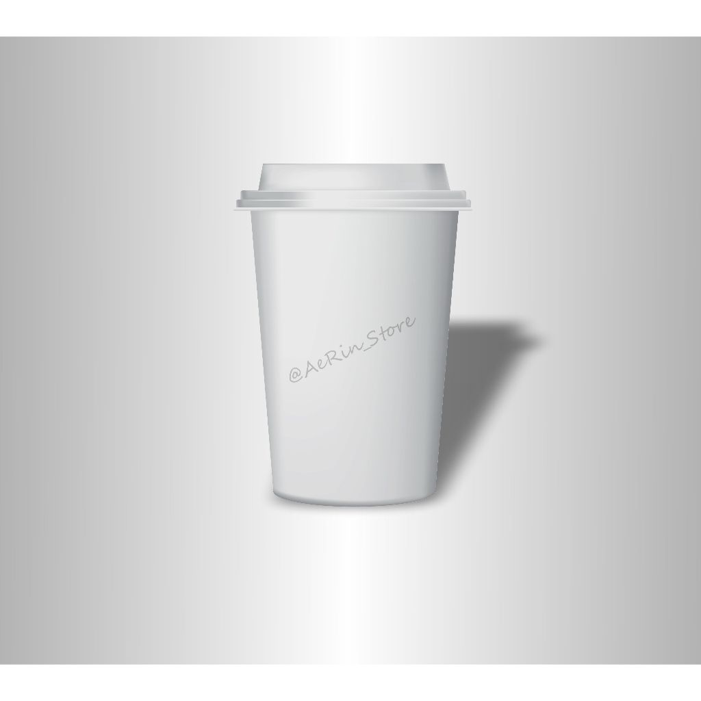 Mockup Glass Minuman Editable Corel Draw