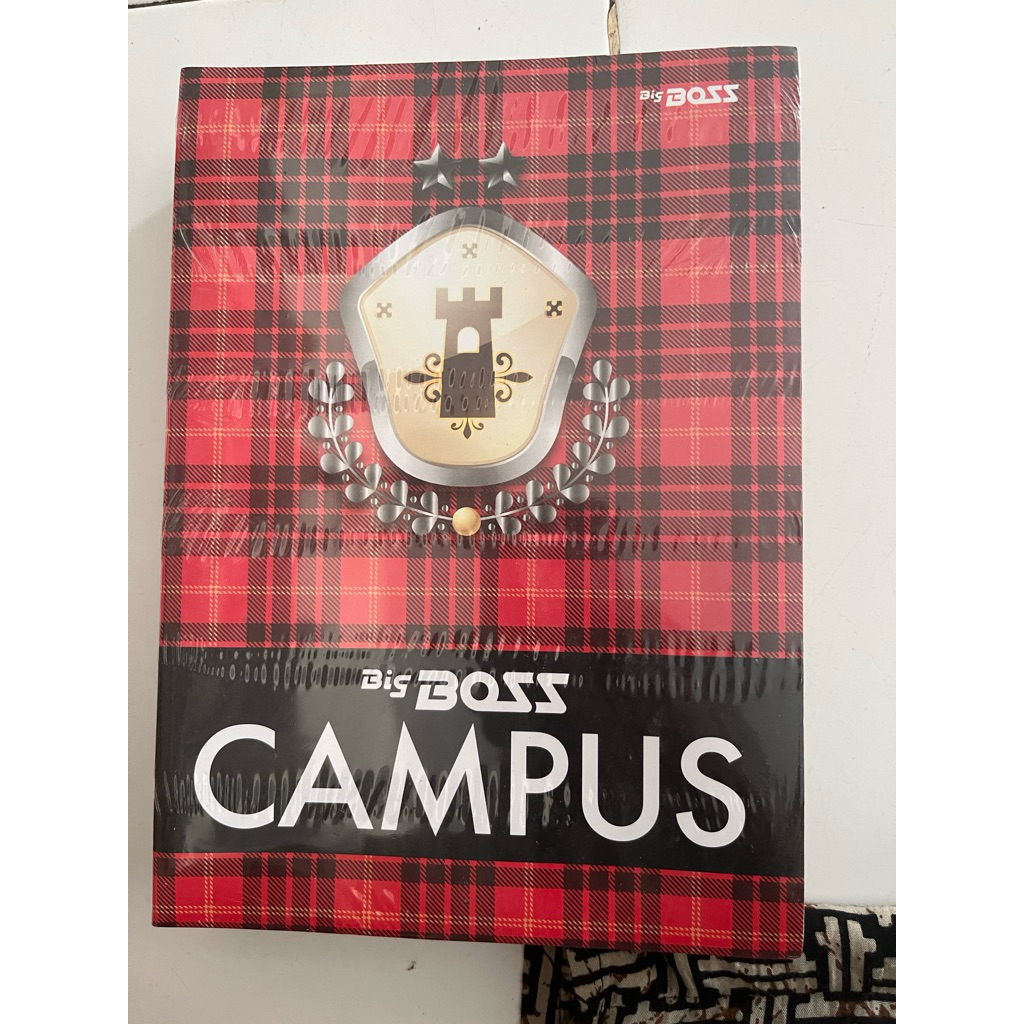 [PACK 10 BK] BUKU TULIS BIG BOSS ISI 36 LEMBAR / BUKU TULIS PANJANG BIG BOSS CAMPUS BOXY