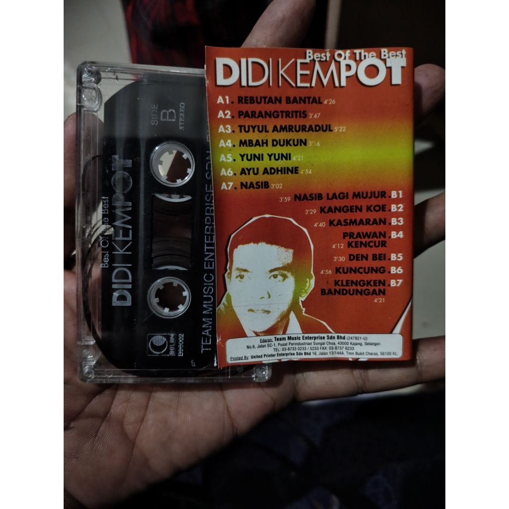 kaset pita import didi kempot lagu jawa
