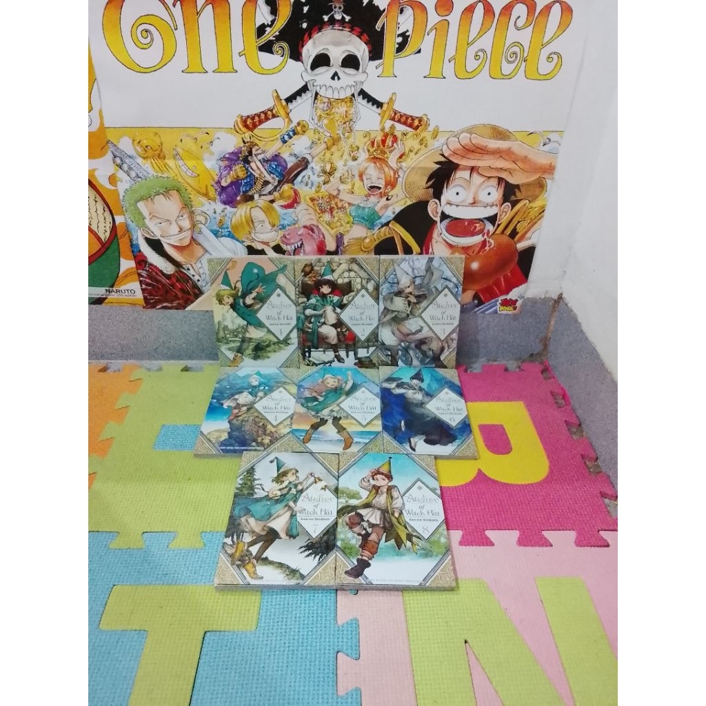 komik full set atelier of witch hat 1-8