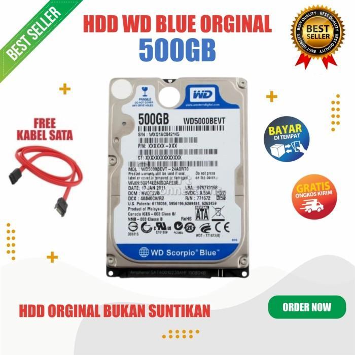 HARDISK LAPTOP 500GB / HARDISK 2.5 / HARDISK 500GB ORGINAL BERGARANSI