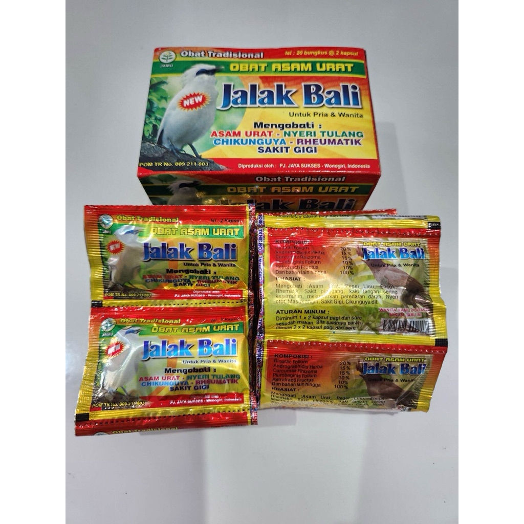 jalak bali obat reumatik dan asam urat