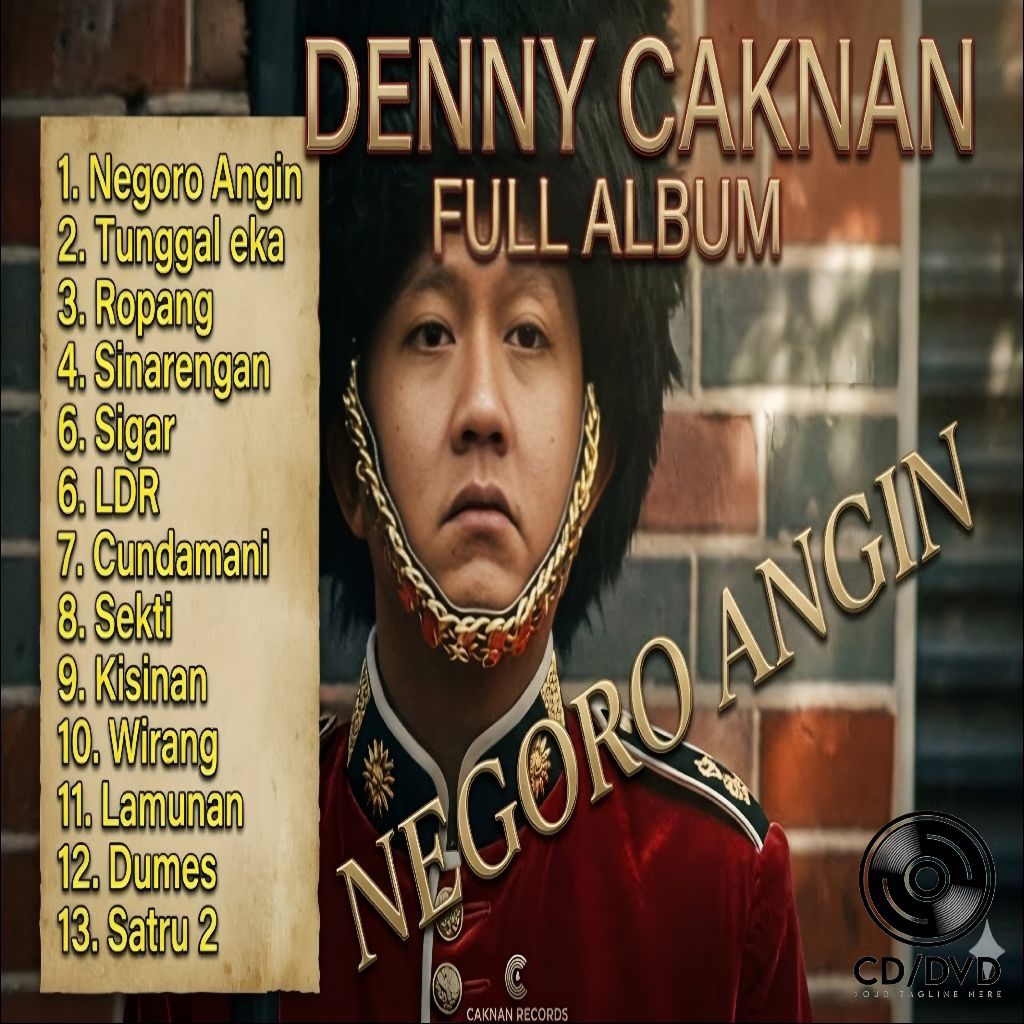 KASET CD TERBARU FULL ALBUM LAGU DENNY CAKNAN - KASET LAGU JAWA TERPOPULER - KASET CD MP3 AUDIO - KA