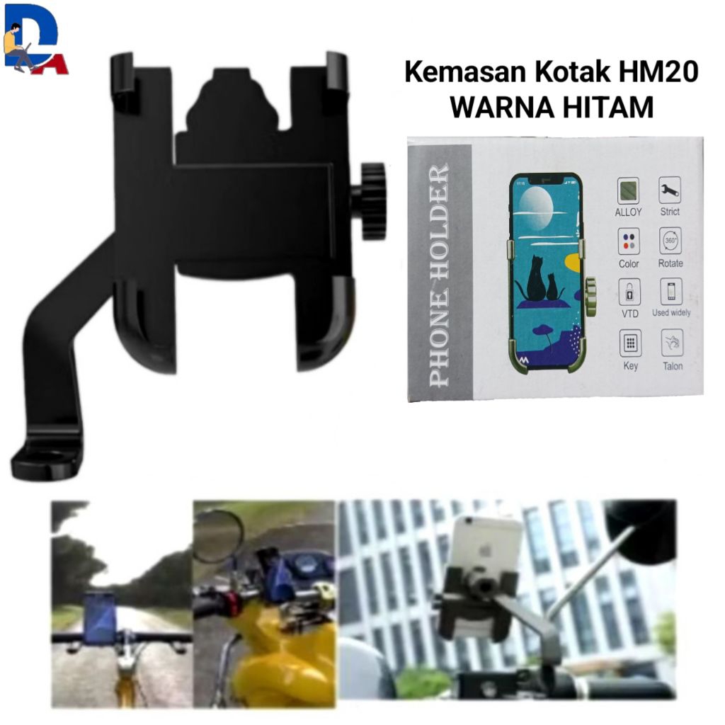 PHONE HOLDER HP SPION MOTOR MOTOR HOLDER HP BESI + ALUMINIUM UNIVERSAL
