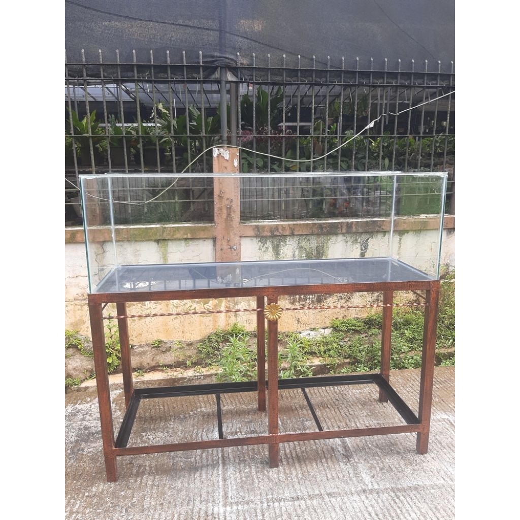 Aquarium Dan Rak Besinya 120x40x40 5mm