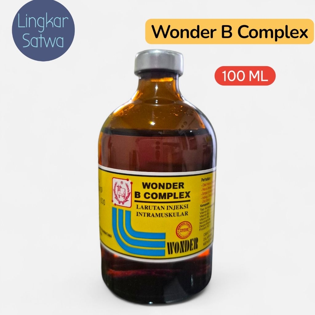 Wonder B Complex 100 ml / Vitamin B Complex Hewan