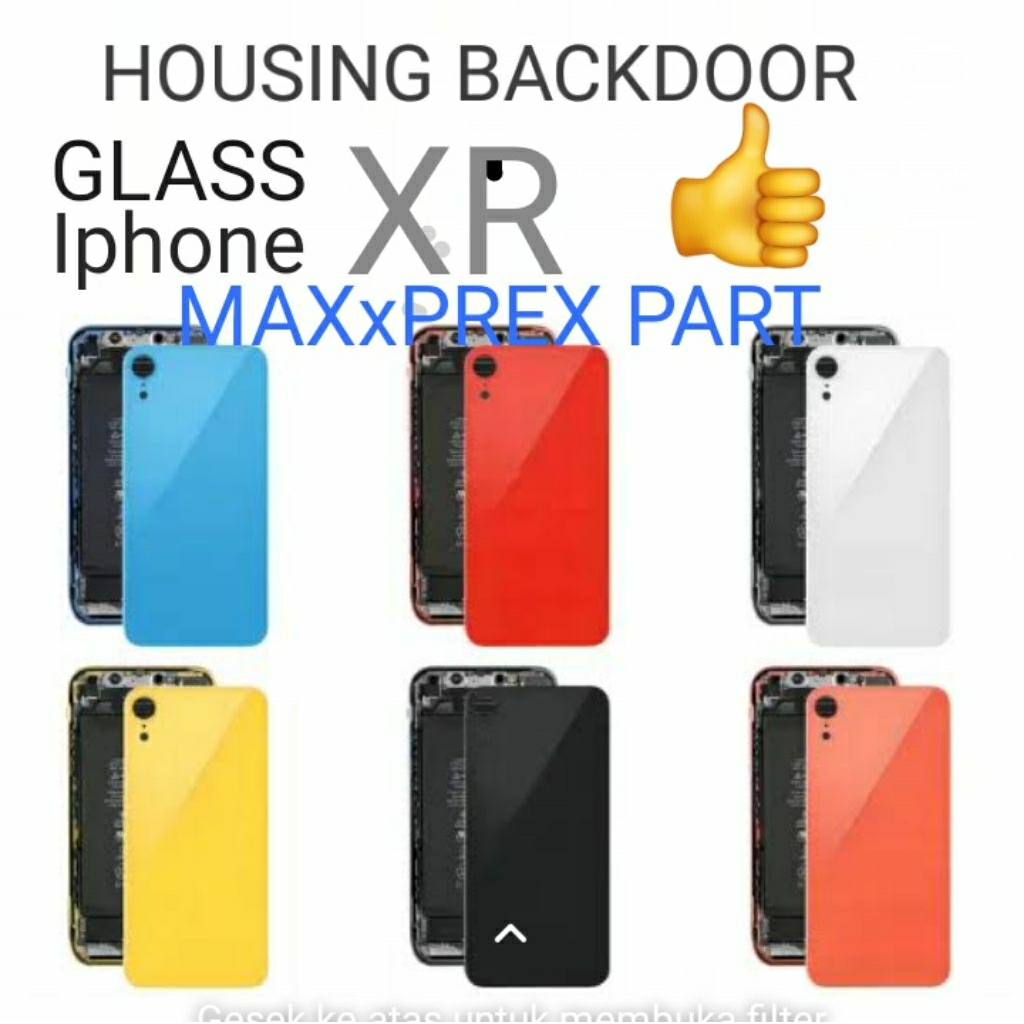 BACKDOOR HOUSING BACK GLASS IPHONE XR