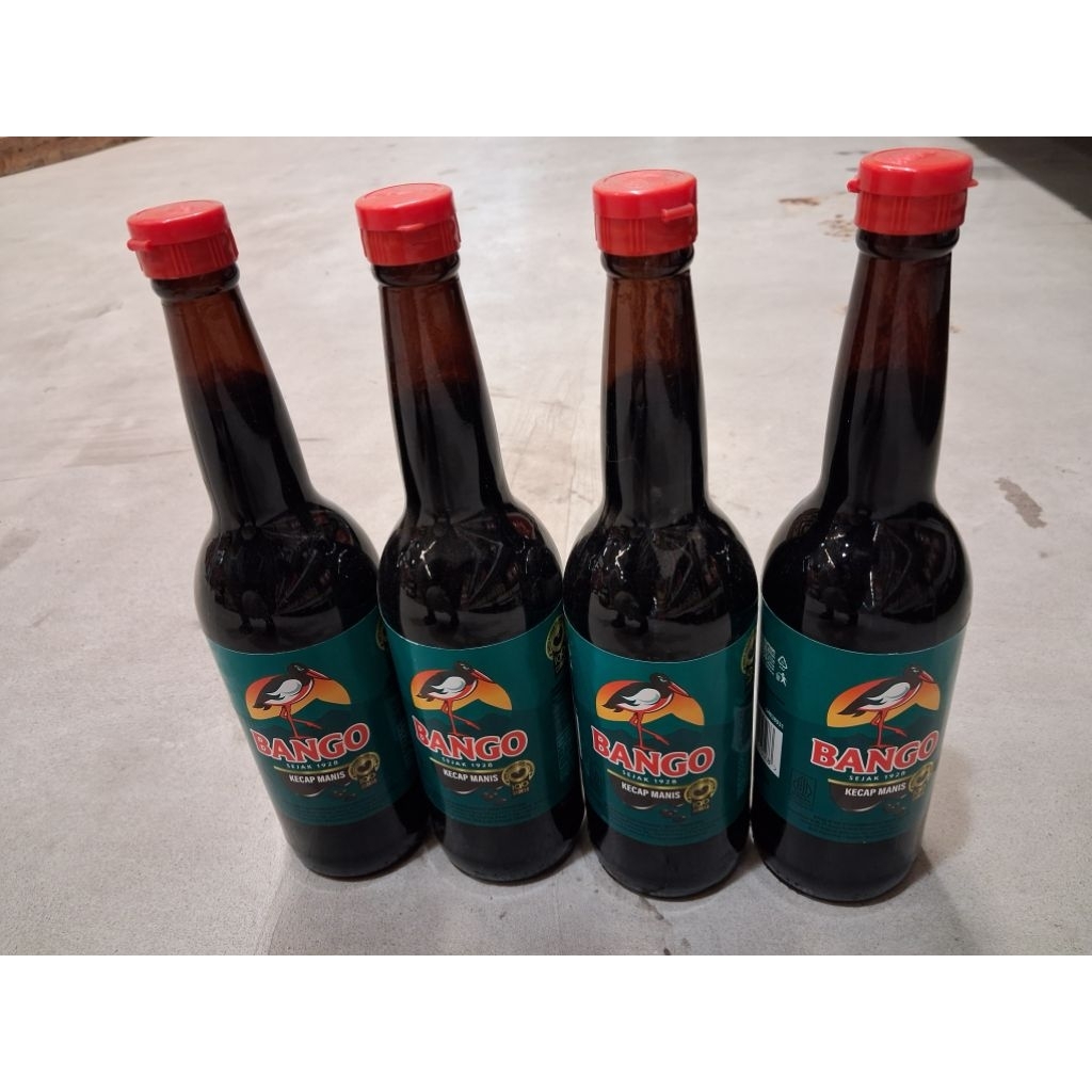 Bango Kecap Manis Botol Kaca 865g – Kecap Premium Kental Manis Gurih, Cocok untuk Masakan & Usaha