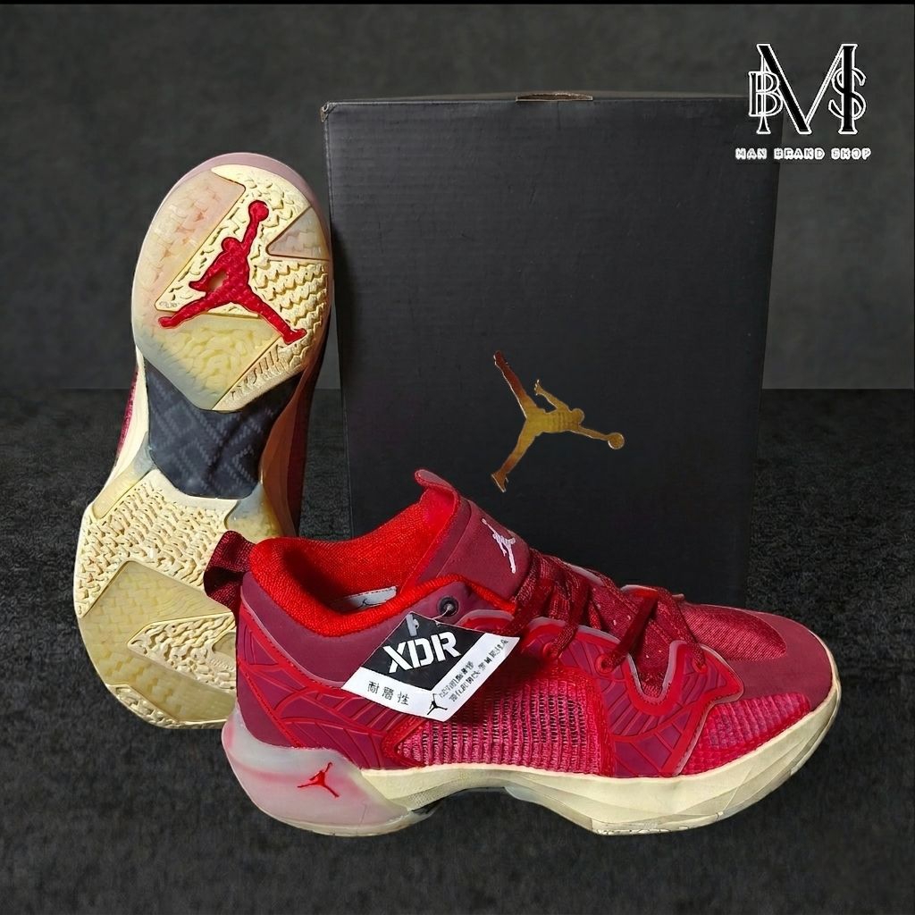 MBS Nike Air Jordan 37 Low Lift Up "University Red", Size 44