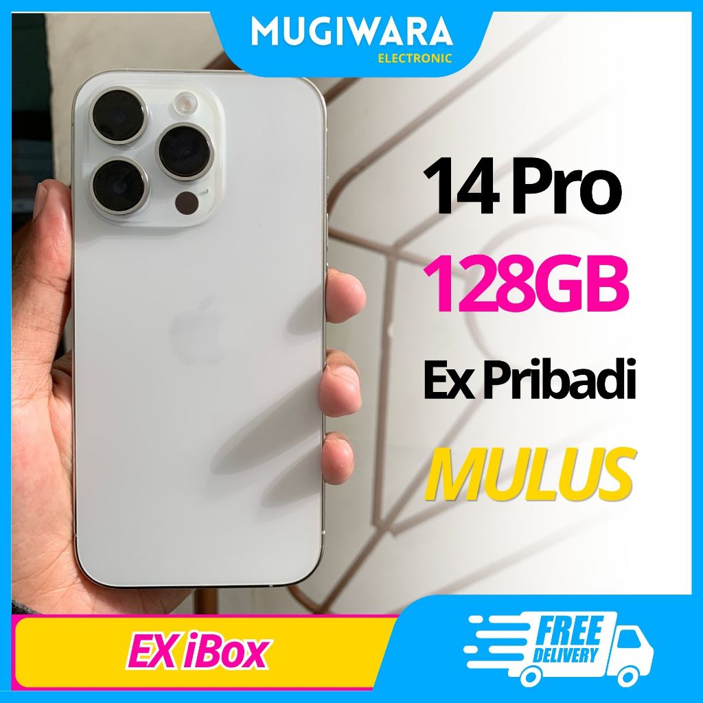iphone 14 pro second ibox 128gb Ex Pribadi mulus