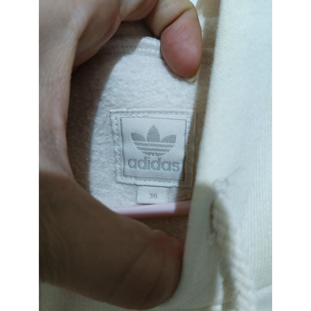 hoodie adidas pink putih