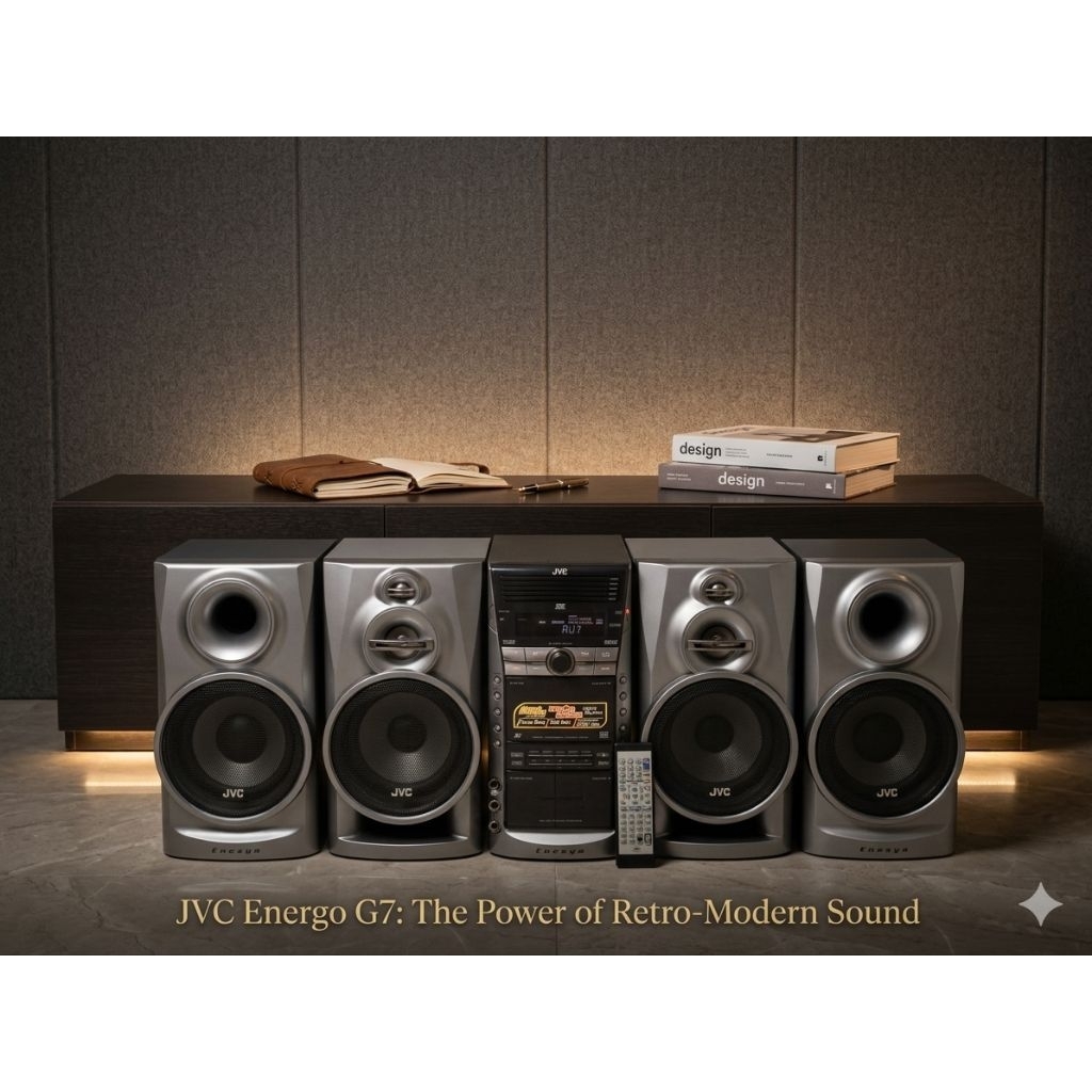 Big Compo JVC DX J30 4500 W