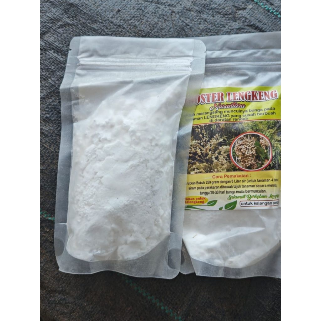 Pupuk booster kelengkeng murni tanpa campuran 500gr_untuk mempercepat pembuahan kelengken