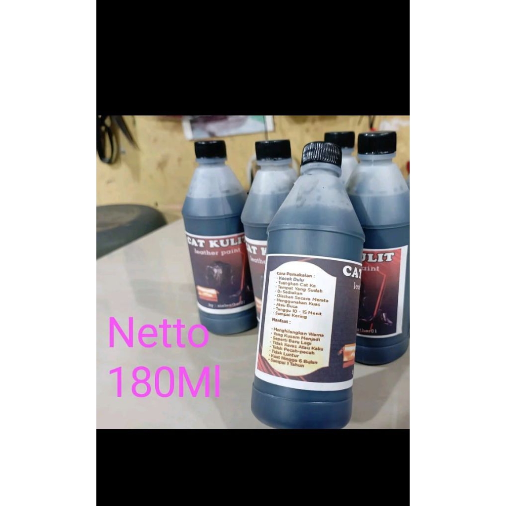 Cat sepatu permanen, cat jaket kulit permanen, cat Tas kulit, DII Shoe Pembersih Coklat