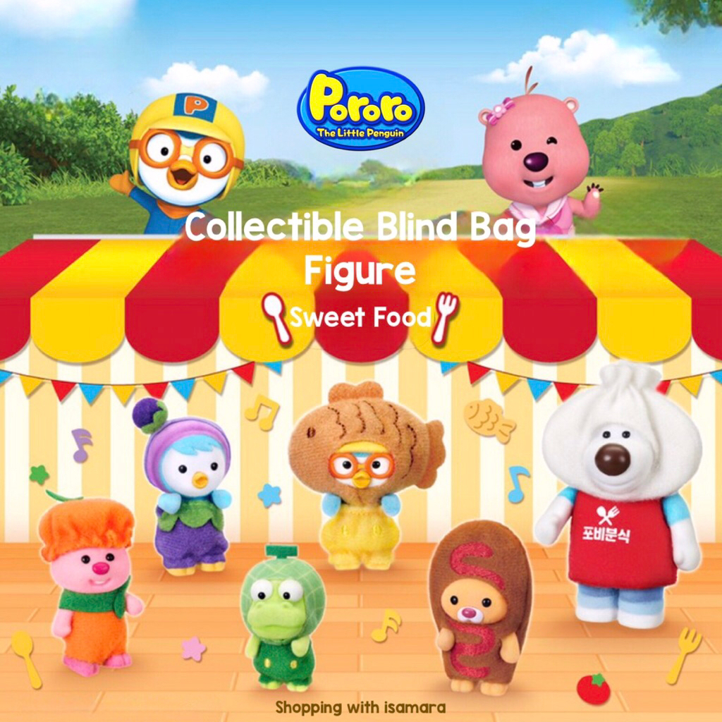 Pororo Collectible Blind Bag Figure - Sweet Food