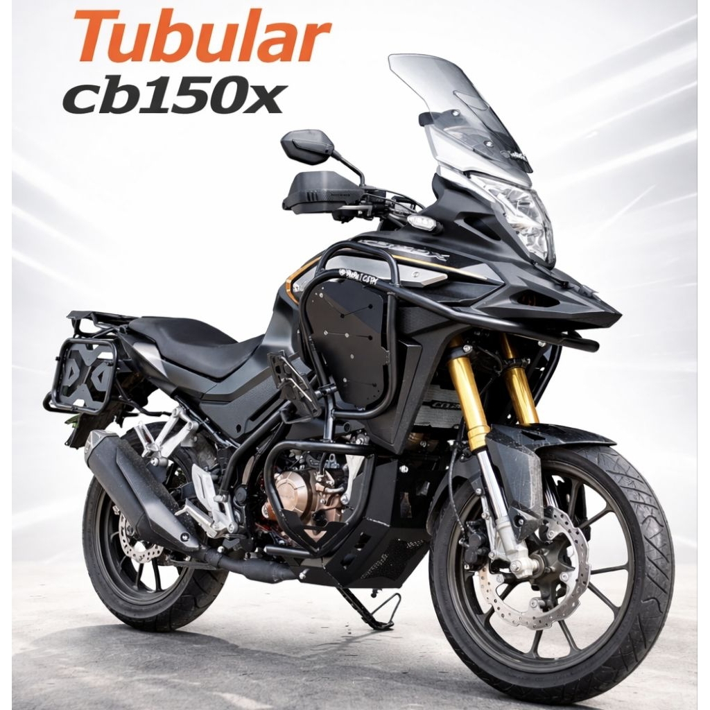 Tubular cb150x BubutCustom | Crashbar cb150x | tubular cbx 150 | besi cb150x