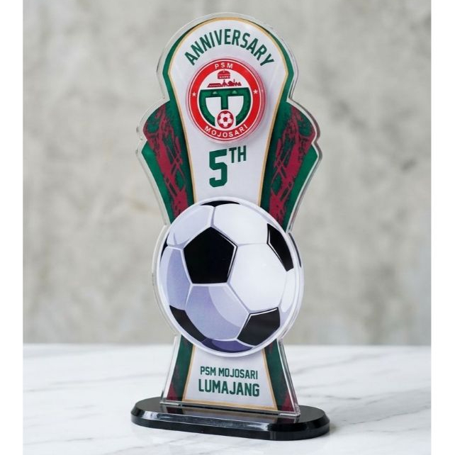 Piala akrilik sepak bola trophy sepak bola plakat akrilik