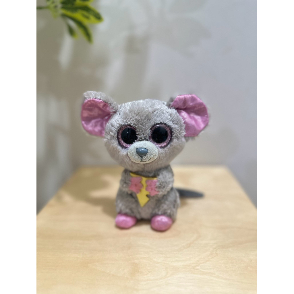 Boneka TY mabel tikus hamster anjing guguk