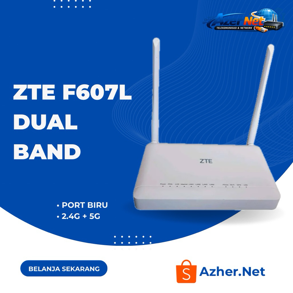 modem zte f607l + adaptor