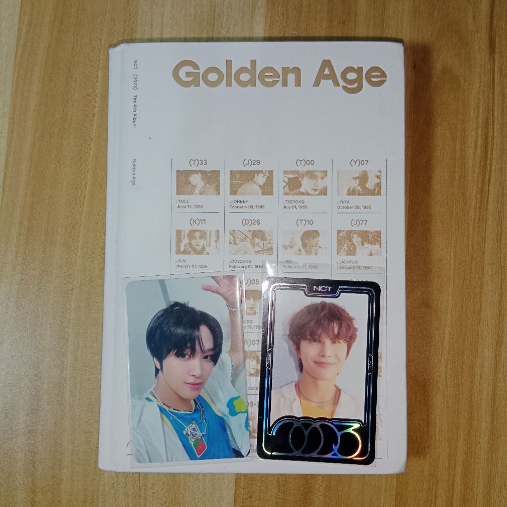 [READY STOCK] Album NCT Golden Age Archiving PC Haechan Jungwoo