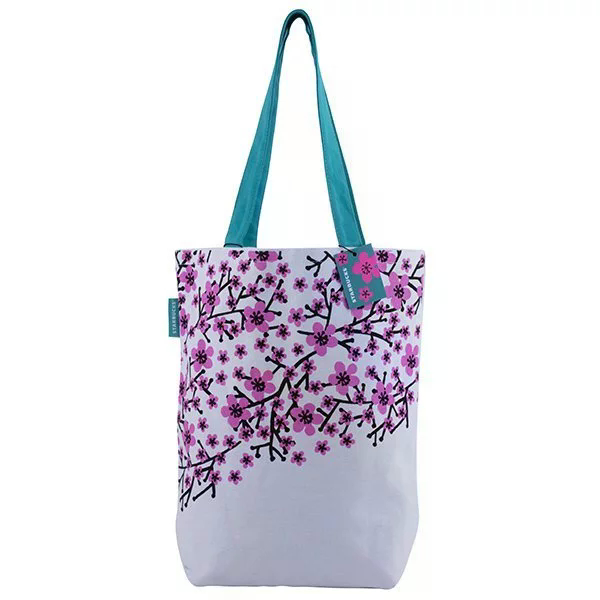 Totebag Starbucks Spring Cherry Blossom | Totebag Cotton Sakura | Tas Starbucks Bunga