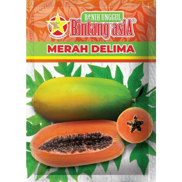 Biji 2 Benih Pepaya MERAH DELIMA