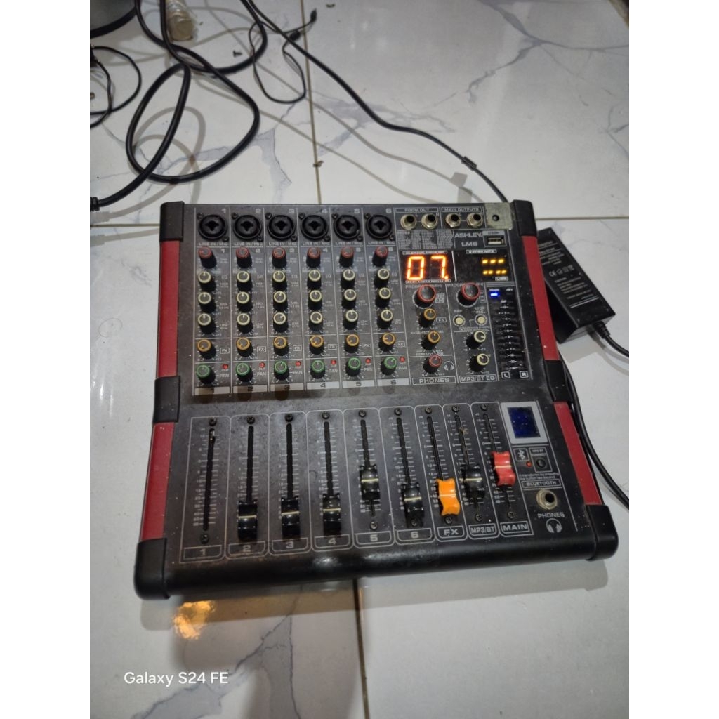 mixer ashley 6channel