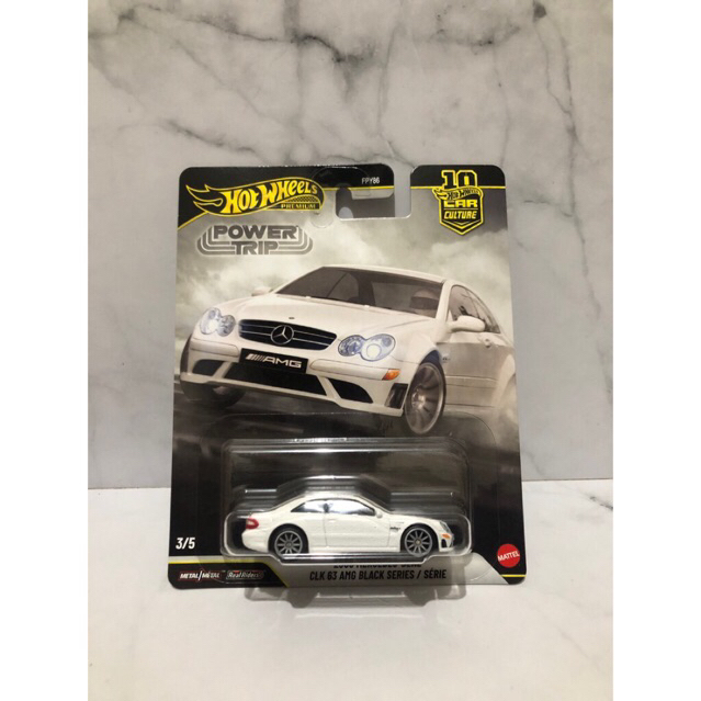 2006 mercedes benz CLK63 AMG black series hot wheels premium
