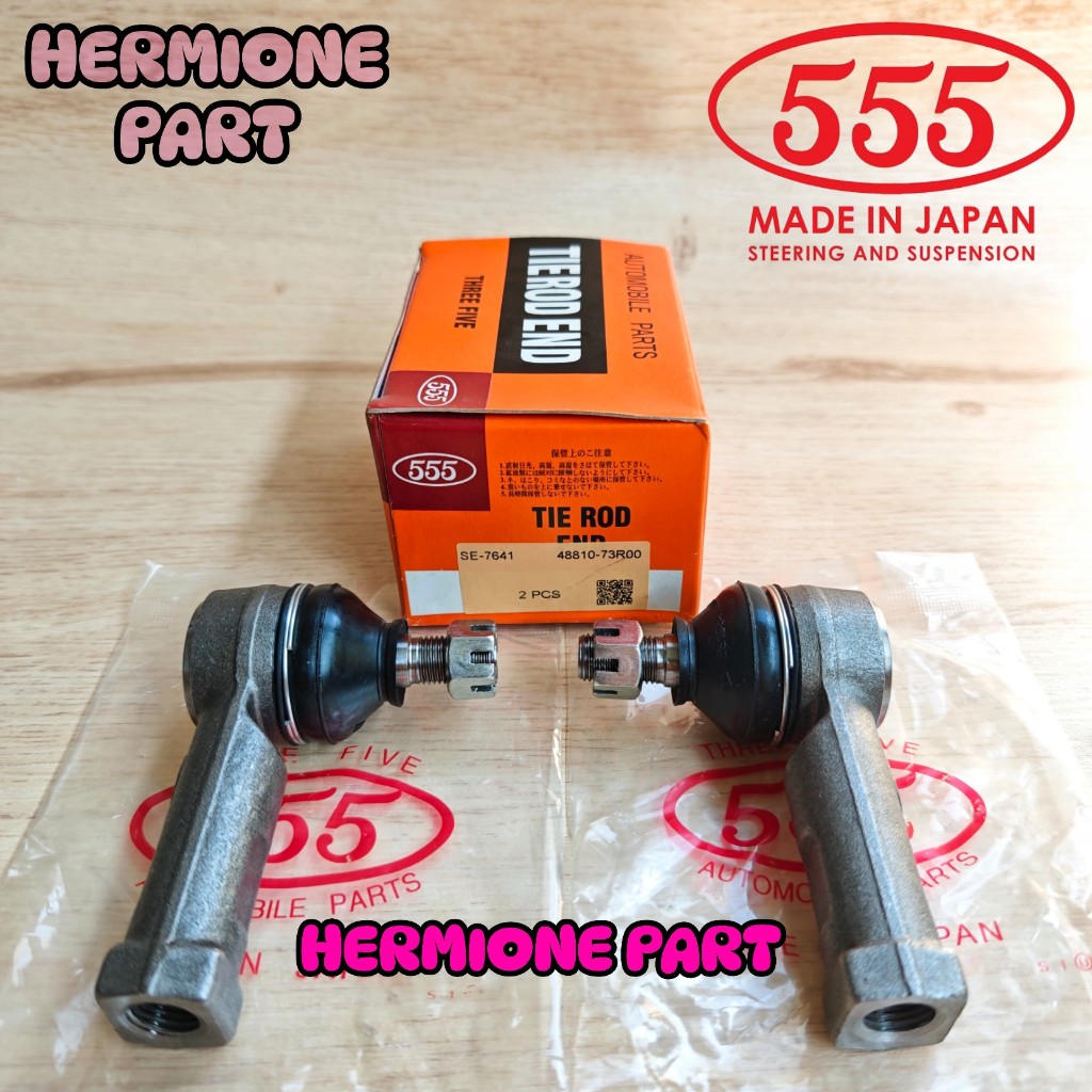 SE-7641  ASLI 555 Tie Rod End Tierod Suzuki New Carry Tayo Tahun 2019-2024 Original Produk 555  Min.