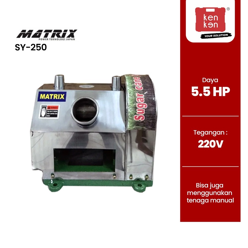 Matrix - Mesin Giling Peras Tebu Sugarcane SY 250