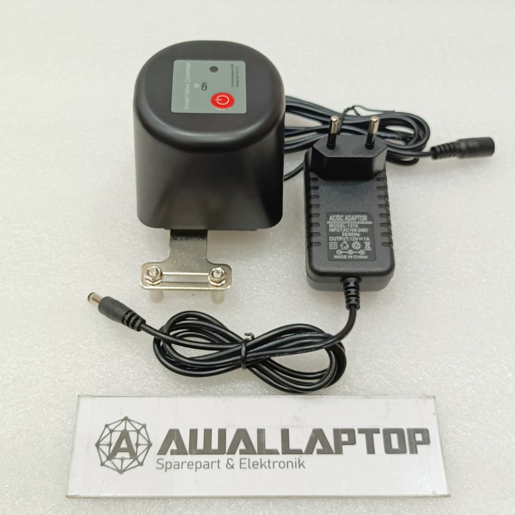 gas water valve controller wifi smart valve kran otomatis timer tuya