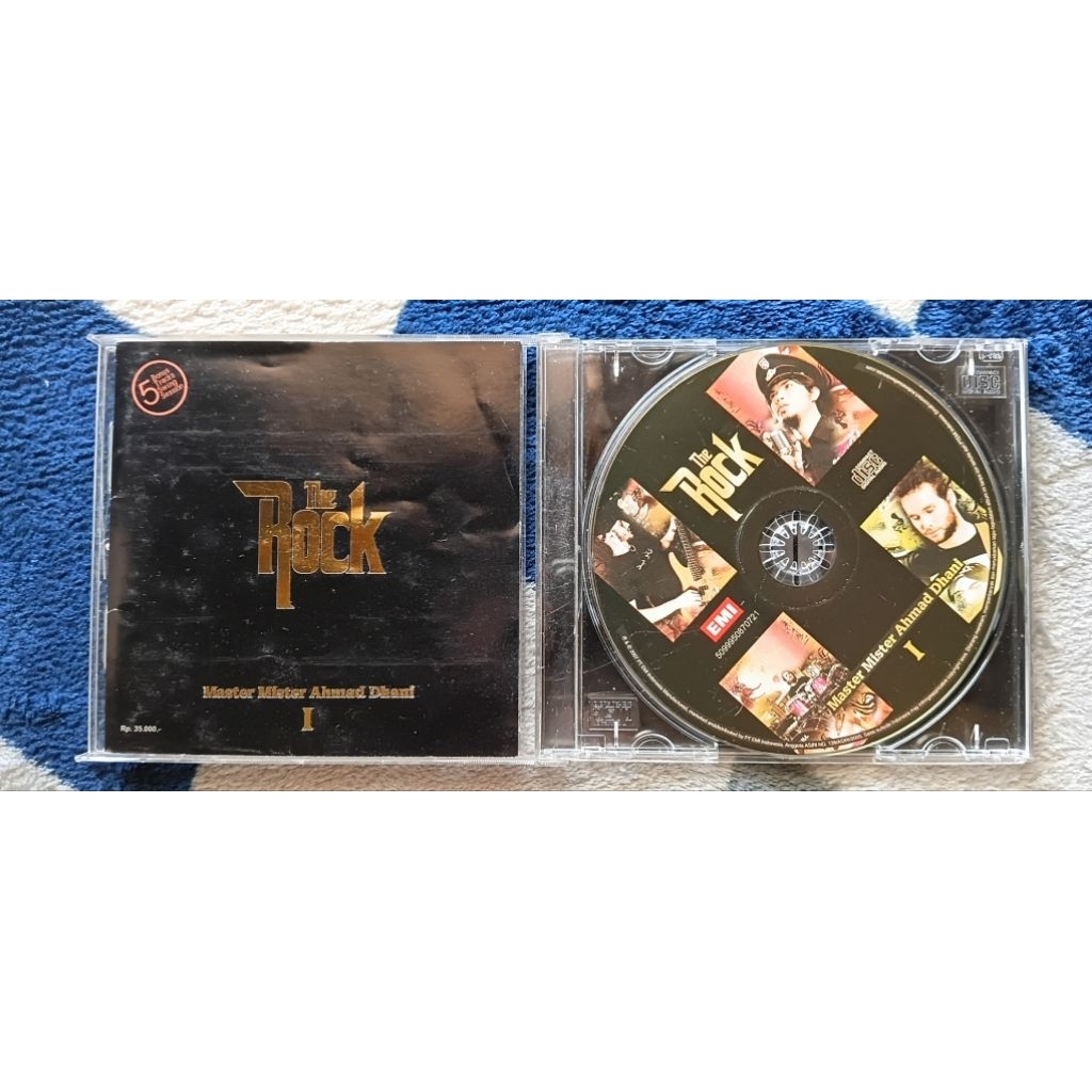 cd original THE ROCK Ahmad dhani,,,