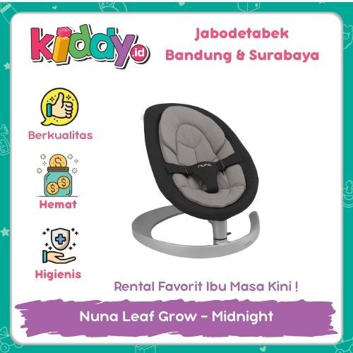 Sewa Nuna Leaf Grow Kursi Bayi Ayun Otomatis dengan Pilihan Warna Lengkap untuk Kebutuhan Si Kecil