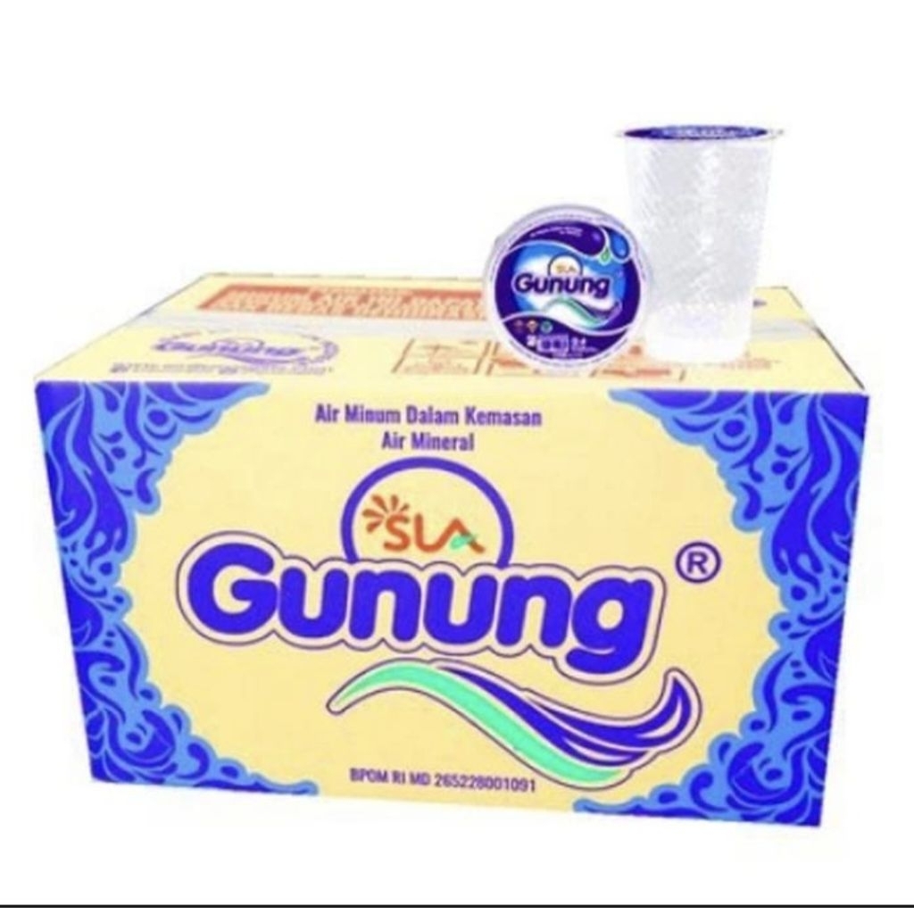 Air Mineral Gunung Gelas