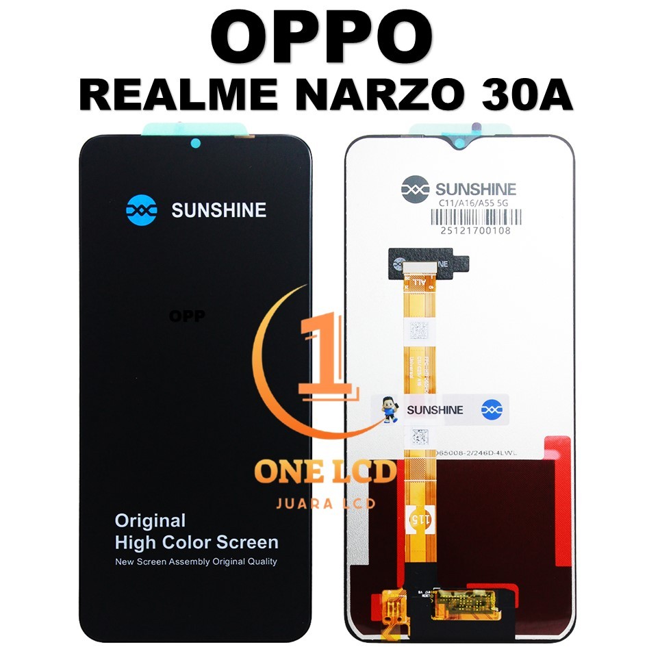 LCD TOUCHSCREEN REALME NARZO 30A ORI 100% FULLSET