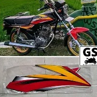 Stiker Striping lis motor standart GL MAX 2005 KW Super beli 2 murah