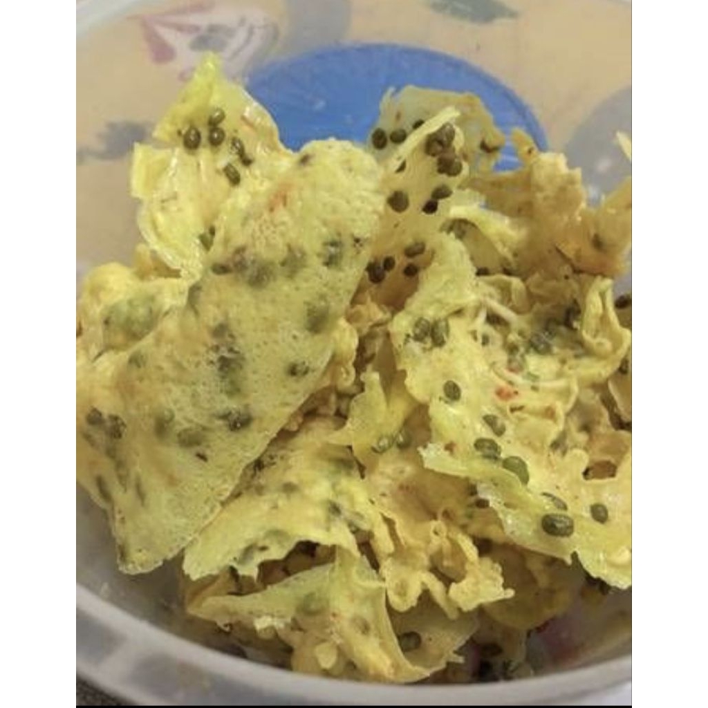 PEYEKKU /peyek udang rebon renyah,gurih,kemasan toples 5liter