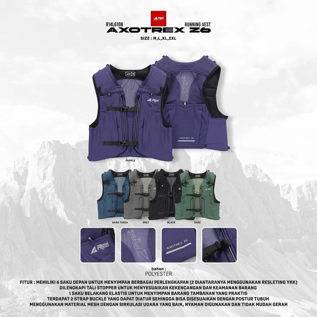 RUNNING VEST / HYDROPACK AXOTREX AREI
