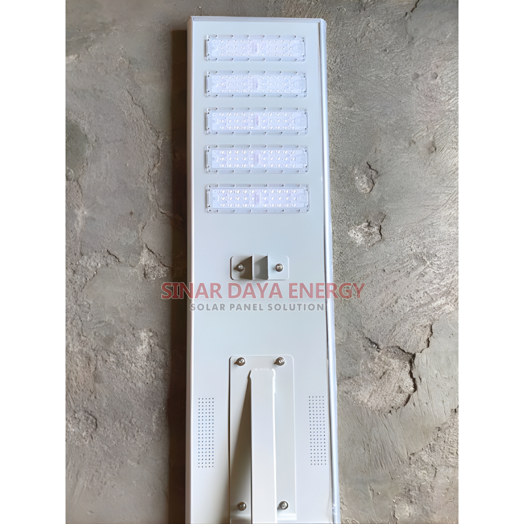 Lampu PJU All In One ICOM AIOM 100 Watt -  Chip LED Philips Tenaga Surya