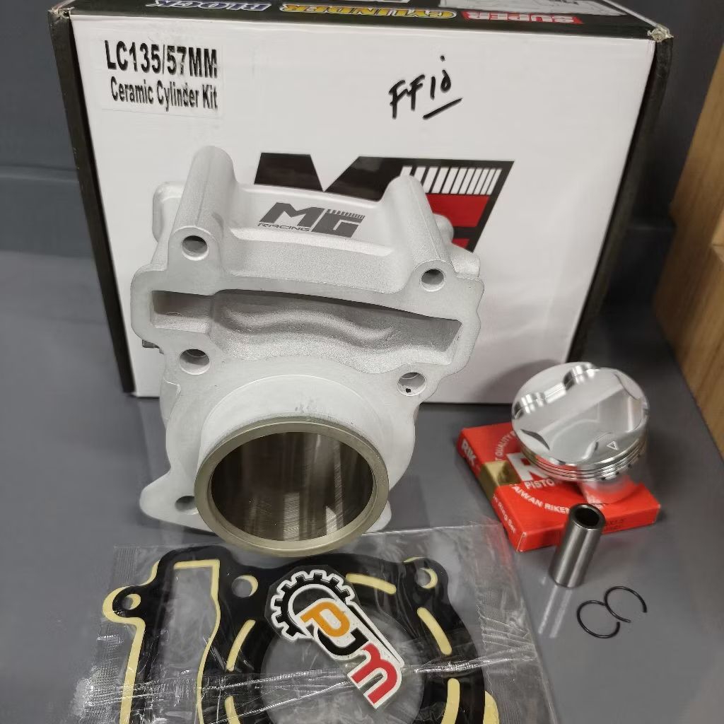 BLOK SEHER CYLINDER HEAD JUPITER MX 57MM KERAMIK MG RACING