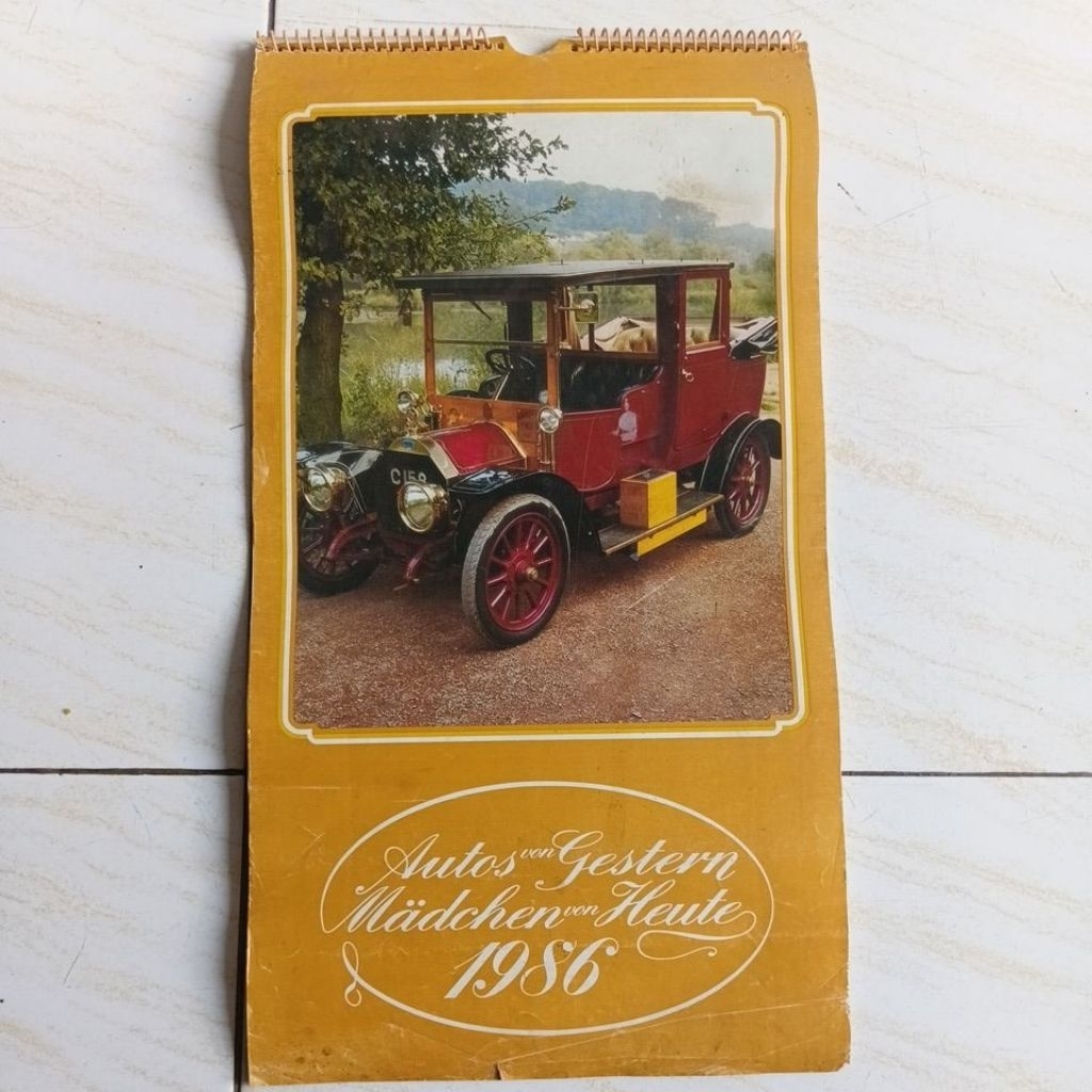 KALENDER DINDING JADUL TAHUN 1986
