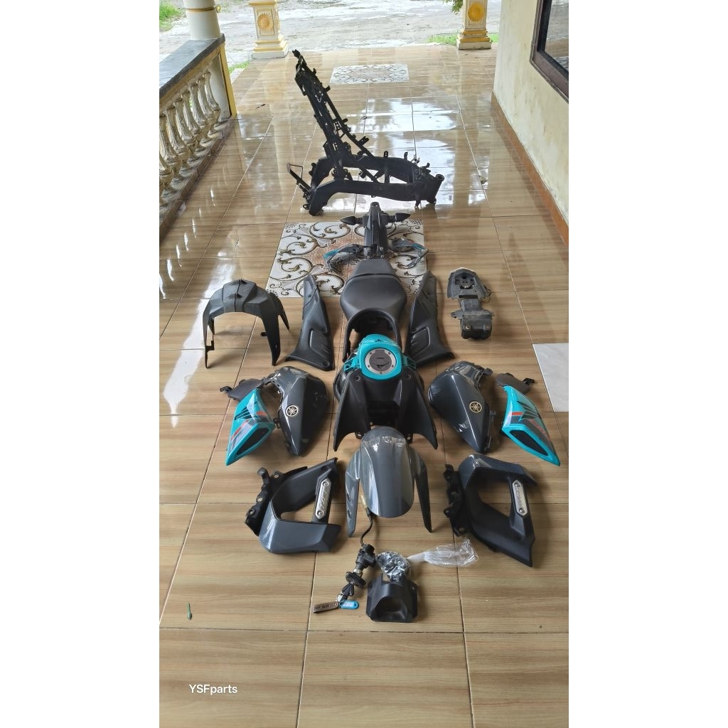 body mt15 set rangka orignal yamaha